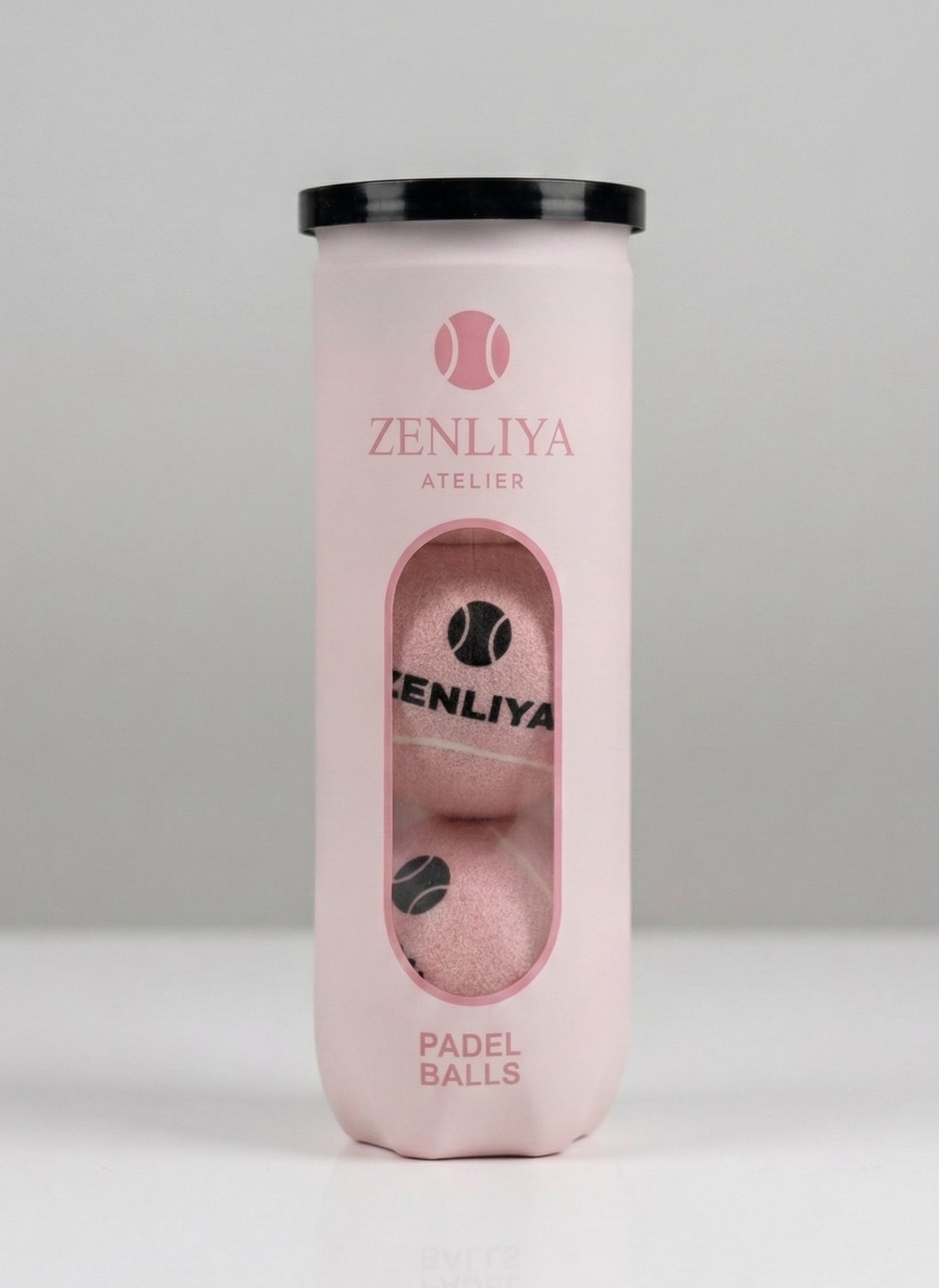 ZenLiya Atelier Padel Bälle - Light Pink (3er-Set)