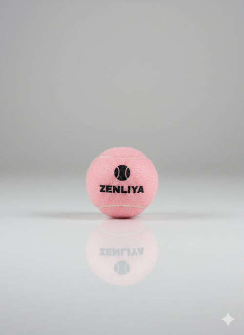 ZenLiya Atelier Padel Bälle - Light Pink (3er-Set)