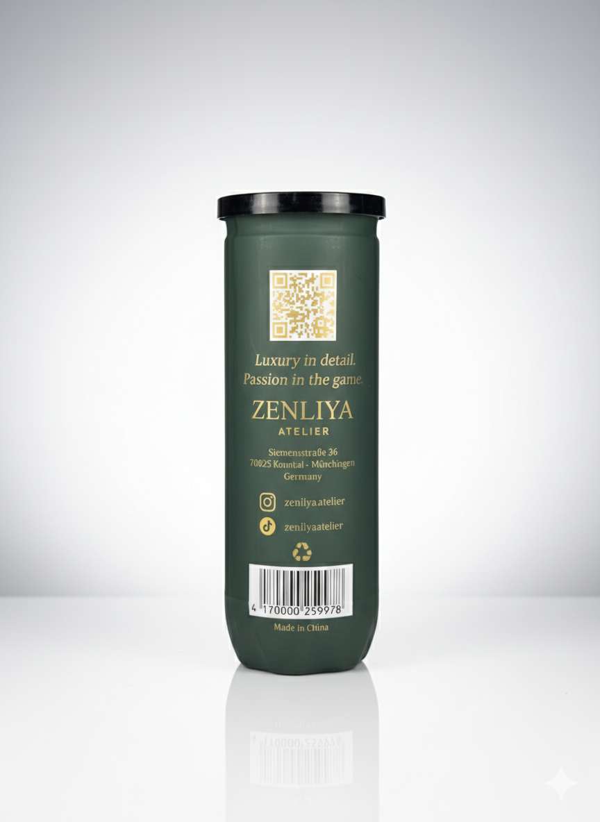 ZenLiya Atelier Padel Bälle - Pink (3er-Set)