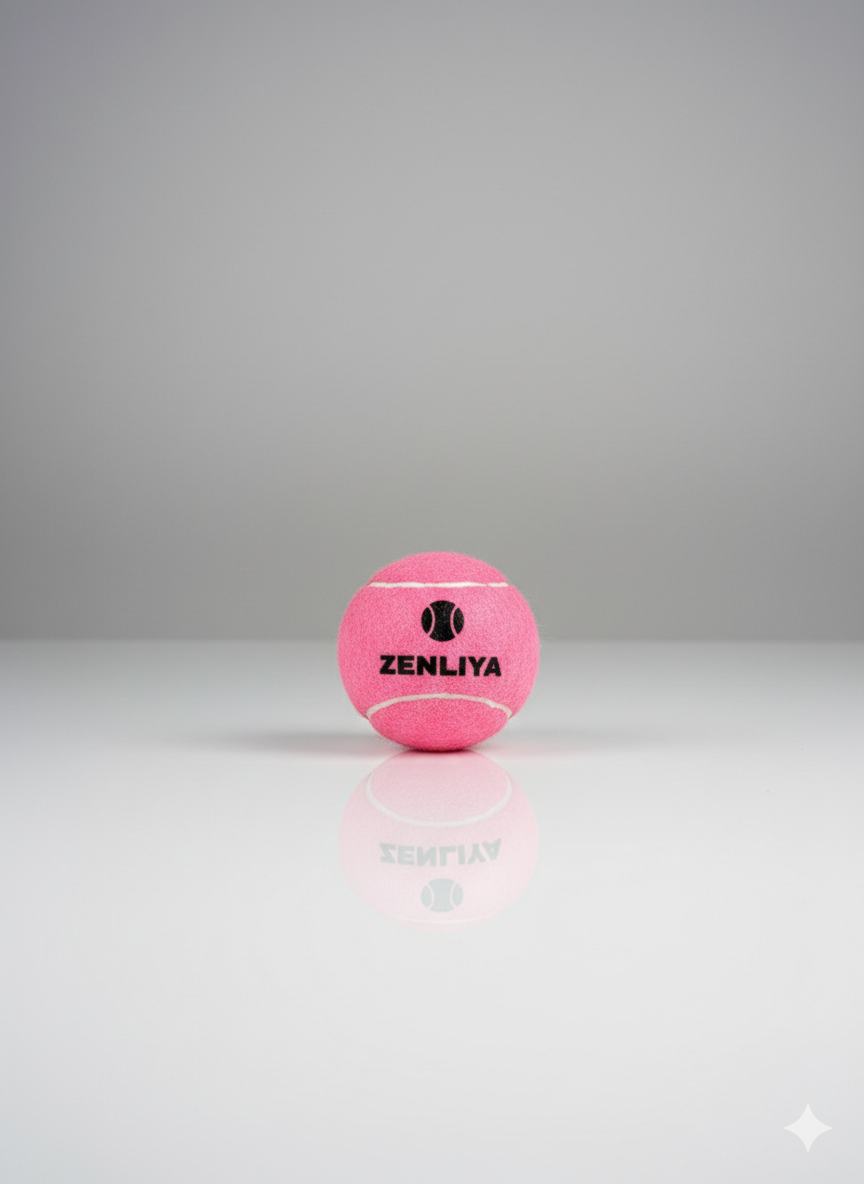 ZenLiya Atelier Padel Bälle - Pink (3er-Set)